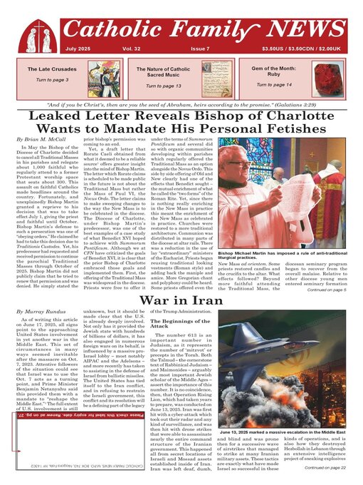 Title details for Catholic Family News by Catholic Family News - Available